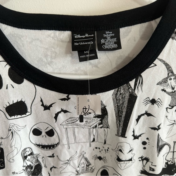 NWT Nightmare Before Christmas cotton dress with pockets - Picture 4 of 5